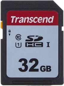 img 3 attached to 💾 Transcend TS32GSDC300S-E 32GB UHS-I U1 SD Memory Card: High-Speed Storage Solution for All Your Data Needs