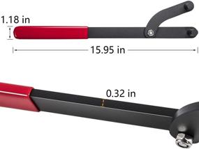 img 3 attached to 🔧 Universal Camshaft & Diesel Injection Pump Sprocket Pulley Counter Holder Tool for Dodge, Ford, GM, Honda, Mazda, Nissan, Volvo & More