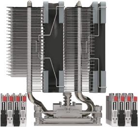 img 1 attached to 🌬️ Оптимальное решение для охлаждения: Воздушный кулер Scythe Fuma 2 CPU для Intel LGA1151 и AMD AM4/Ryzen, две башни и черная верхняя крышка - непревзойденная производительность.
