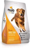 🐶 nulo adult trim weight management dry dog food: grain free, low carb kibble for a healthy weight logo