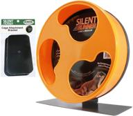 silent runner 12" regular: all-in-one wheel + cage attachment for sugar gliders, hamsters, rats - noiseless exercise solution! logo