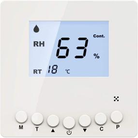 img 4 attached to 📱 ALORAIR Remote Controller to Adjust Humidity & Temperature, Compatible with Crawl Space Basement Dehumidifier Sentinel HD55 HD90 HDi90 SLGR 1400X, White