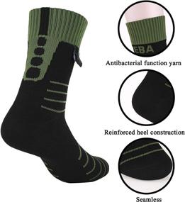 img 3 attached to 🧦 Layeba 100% Waterproof Breathable Socks [SGS Certified] - Unisex Outdoor Sports Hiking Trekking Skiing - 1 Pair & 2 Pairs