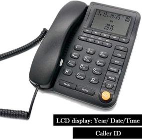 img 3 attached to 📞 JeKaVis J-P17: Advanced Call Center Phone with Headset Noise Cancelling, Caller ID, and Speakerphone - Ideal for Business & Home Office