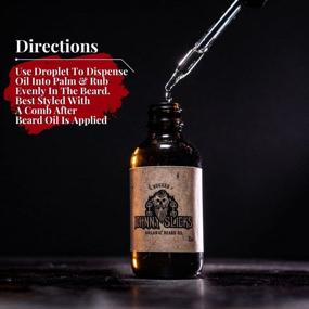 img 2 attached to 🧔 Organic Beard Oil - Moisturizing & Softening Beard Conditioner for Men - Promotes Healthy Hair Growth - Natural Formula with Jojoba, Coconut & Argan Oil - Johnny Slicks - (1 Ounce)