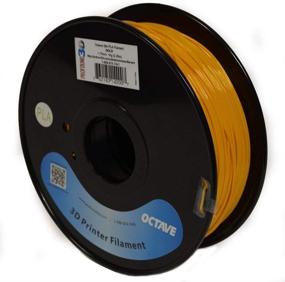 img 1 attached to Octave Gold Silk PLA Filament For 3D Printers - 1