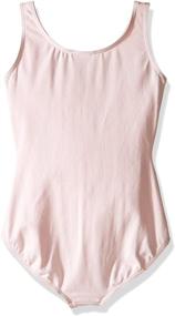 img 2 attached to Stylish and Comfortable: The 👗 Capezio Girls Classic High-Neck Tank Leotard