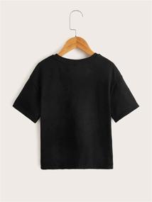 img 3 attached to 👚 SOLY HUX Summer Girls' Clothing: Letter Sleeve Tops, Tees & Blouses