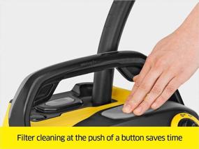 img 2 attached to 🧹 Karcher WD5/P Multi-Purpose Wet Dry Vacuum Cleaner: Powerful, Space-Saving Design with Semi-Automatic Filter Cleaning