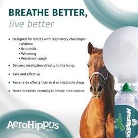 img 3 attached to 🐎 Equine Aerosol Chamber for Horse Inhalers - AEROHIPPUS: Universal Compatibility and Suitable for All Horse Sizes