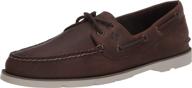 👞 sperry leeward 2 eye balsam brown men's loafers & slip-on shoes logo