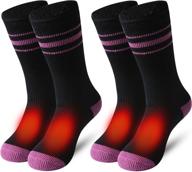 stay cozy this winter: huso thermal socks for men and women - 2 pairs логотип