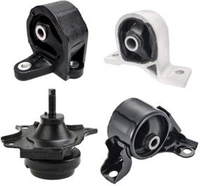 img 4 attached to 🔧 High-Quality Engine Motor Mount Set for 2001-2005 Honda Civic 1.7L - A Perfect Fit! (Includes A4511 A6588 A6591 A6595)