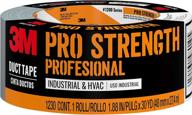 🏭 3m industrial & hvac pro strength duct tape, 1.88" x 30 yards, 1230-c, 1 roll логотип