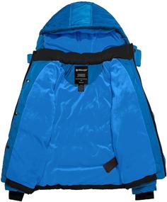 img 2 attached to Wantdo Thicken Hooded Jacket Outwear Boys' Clothing