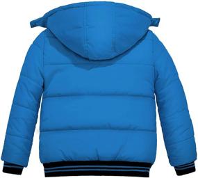 img 3 attached to Wantdo Thicken Hooded Jacket Outwear Boys' Clothing