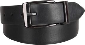 img 2 attached to 👦 Belts for Boys: Dockers Feather Reversible Medium Inches Accessories