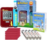 🐾 mega value pettest painless blood glucose monitoring system: advanced solution for diabetic dogs and cats - next generation painless glucose testing for diabetes logo