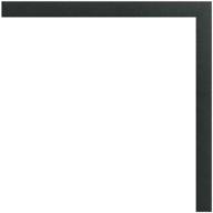 seo-optimized poster palooza 14x24 contemporary black wood picture frame, with uv acrylic, foam board backing, and hanging hardware included! логотип