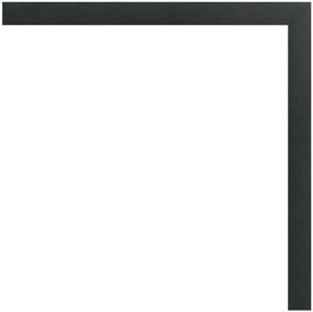 img 4 attached to SEO-Optimized Poster Palooza 14x24 Contemporary Black Wood Picture Frame, with UV Acrylic, Foam Board Backing, and Hanging Hardware Included!