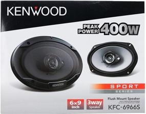 img 1 attached to Kenwood KFC-6966S 800W Макс. 6×9 3-Полосные 4 Ом автомобильные коаксиальные динамики в паре