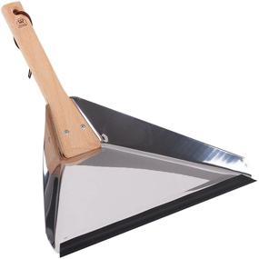 img 3 attached to 🧹 Redecker Delta Dust Pan with Oiled Beechwood Handle, 14-1/8-Inches