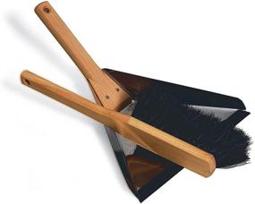 img 2 attached to 🧹 Redecker Delta Dust Pan with Oiled Beechwood Handle, 14-1/8-Inches