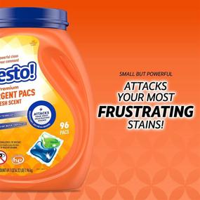 img 3 attached to 🧼 Presto! Laundry Detergent Pacs: 96 Count Fresh Scent - Buy from Amazon Brand