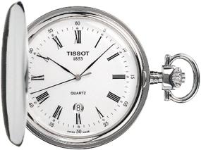 img 4 attached to Tissot Unisex Savonnette T83655313 ⌚️ White: Timeless Elegance and Classic Style