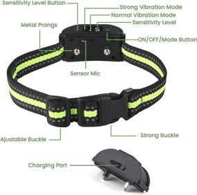 img 3 attached to Sensitivity Barking Rechargeable Vibration Waterproof