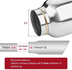 img 2 attached to Inlet Stainless Exhaust Double Outlet