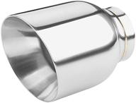 inlet stainless exhaust double outlet logo