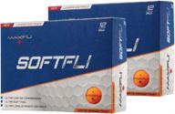 🏌️ maxfli softfli matte golf balls: unparalleled softness and enhanced visibility for optimal performance логотип