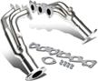 dna motoring hds hyg10v6 shorty stainless manifold logo