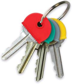 img 3 attached to 🔑 Lucky Line Extra Large Industrial Size Key Caps - Key Identifier & Finder (4 Pack, 16004)