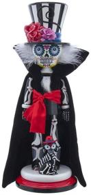 img 3 attached to 🎉 Vibrant 16-Inch Kurt S. Adler Hollywood Day of The Dead Nutcracker - Multi-Colored Festive Decor