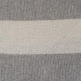 img 3 attached to 🔲 DII Cabana Striped Gray Rustic Farmhouse Cotton Blanket Throw with Fringe - Ideal for Chair, Couch, Picnic, Camping, Beach, Everyday Use - Measures 50 x 60 Inches