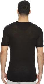 img 1 attached to HANRO Light Merino Short Sleeve Men's Clothing