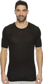 img 3 attached to HANRO Light Merino Short Sleeve Men's Clothing