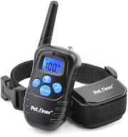 🐶 petrainer rechargeable and rainproof 330 yd remote dog training collar with beep, vibration, and static stimulation - enhanced for seo logo