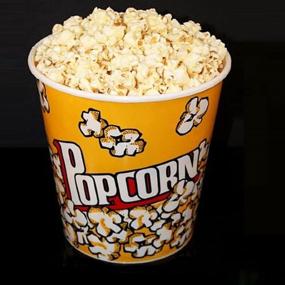 img 1 attached to 🍿 Novelty Place Plastic Popcorn Containers: Fun and Functional Movie Night Essentials!