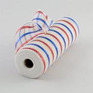 cotton poly stripes white yards logo