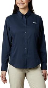 img 4 attached to 🎣 Columbia Women's PFG Tamiami II Long Sleeve Fishing Shirt with UPF 40 Protection