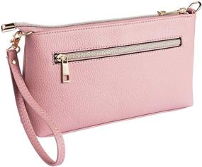 img 2 attached to Stylish Women's Small Crossbody 👜 Bags with Phone Holder & Outer Pocket