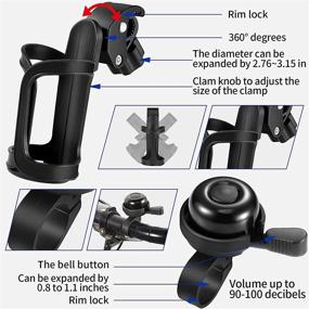 img 2 attached to Bicycle Accessories Silicone Aluminum Rechargeable