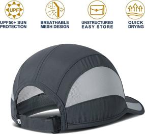 img 3 attached to 🧢 GADIEMKENSD Quick Dry Hat: Unstructured Outdoor Sports Cap for Adults - Ideal Sun Hat for Women and Men 7-7 1/2