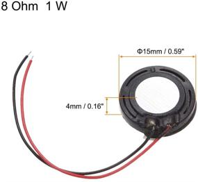 img 2 attached to Uxcell Magnetic Speaker Replacement Loudspeaker Accessories & Supplies