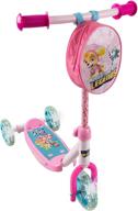 paw patrol skye pink 3-wheel 🛴 kids scooter with accessory pouch by playwheels логотип