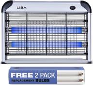 liba zapper electric indoor house zapper with powerful 2800v grid and two extra replacement bulbs - enhanced seo logo