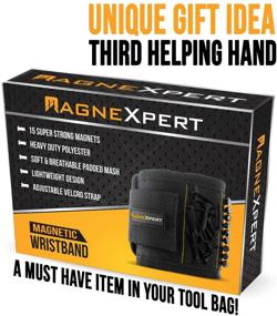 img 2 attached to 🧲 Magnexpert Magnetic Wristband: Perfect Gift for Men, DIY Enthusiasts, and Handymen
